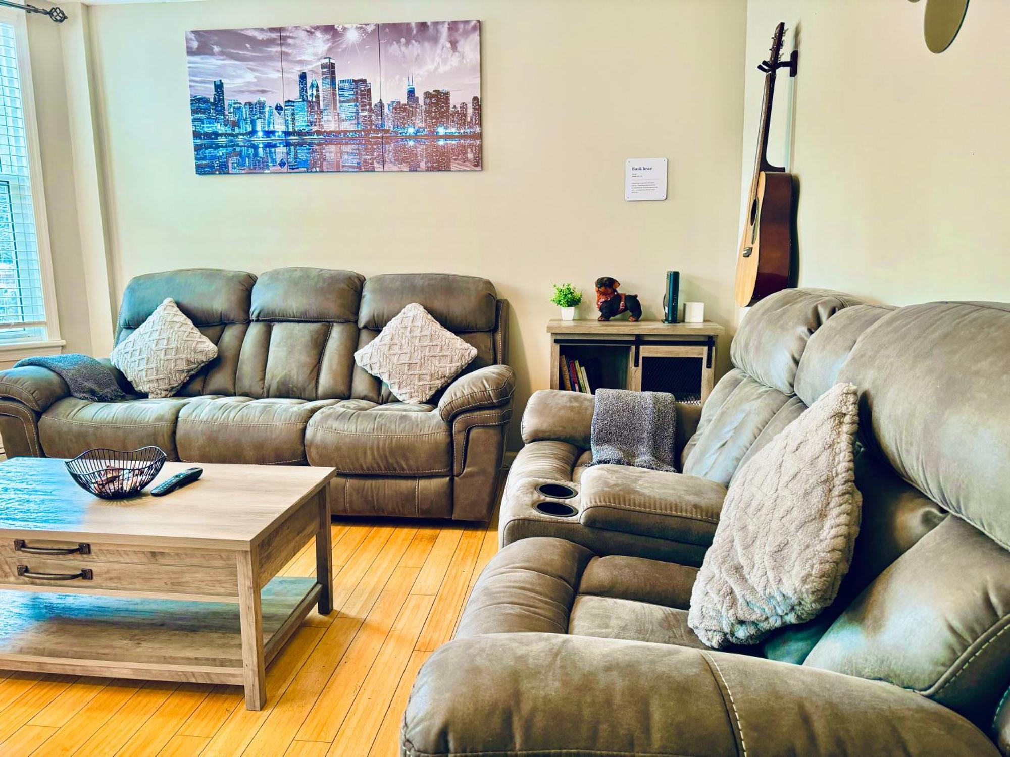 Bright, Stylish & Cozy 2Bed Unit W/Backyard & Grill Close To Nyc! Villa Haledon Kültér fotó