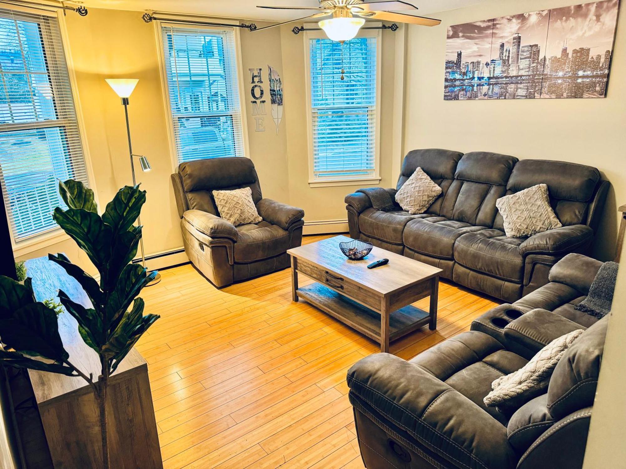 Bright, Stylish & Cozy 2Bed Unit W/Backyard & Grill Close To Nyc! Villa Haledon Kültér fotó